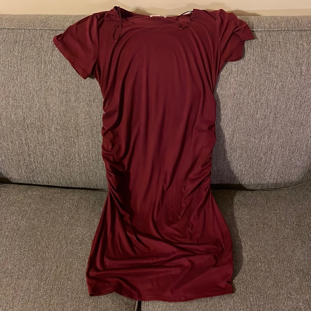 Short Sleeve Maternity Dress